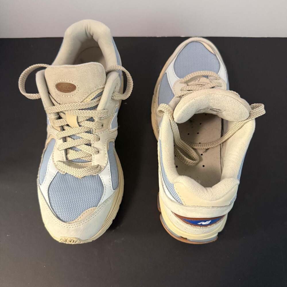 New Balance 2002R 'Sandstone Timberwolf'‎ Light Blue/Cream Sneakers M2002RBZ - Picture 9 of 10